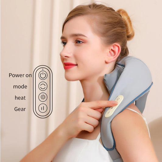 Amiriva Wireless Neck and Shoulder Massager - (HP1006)